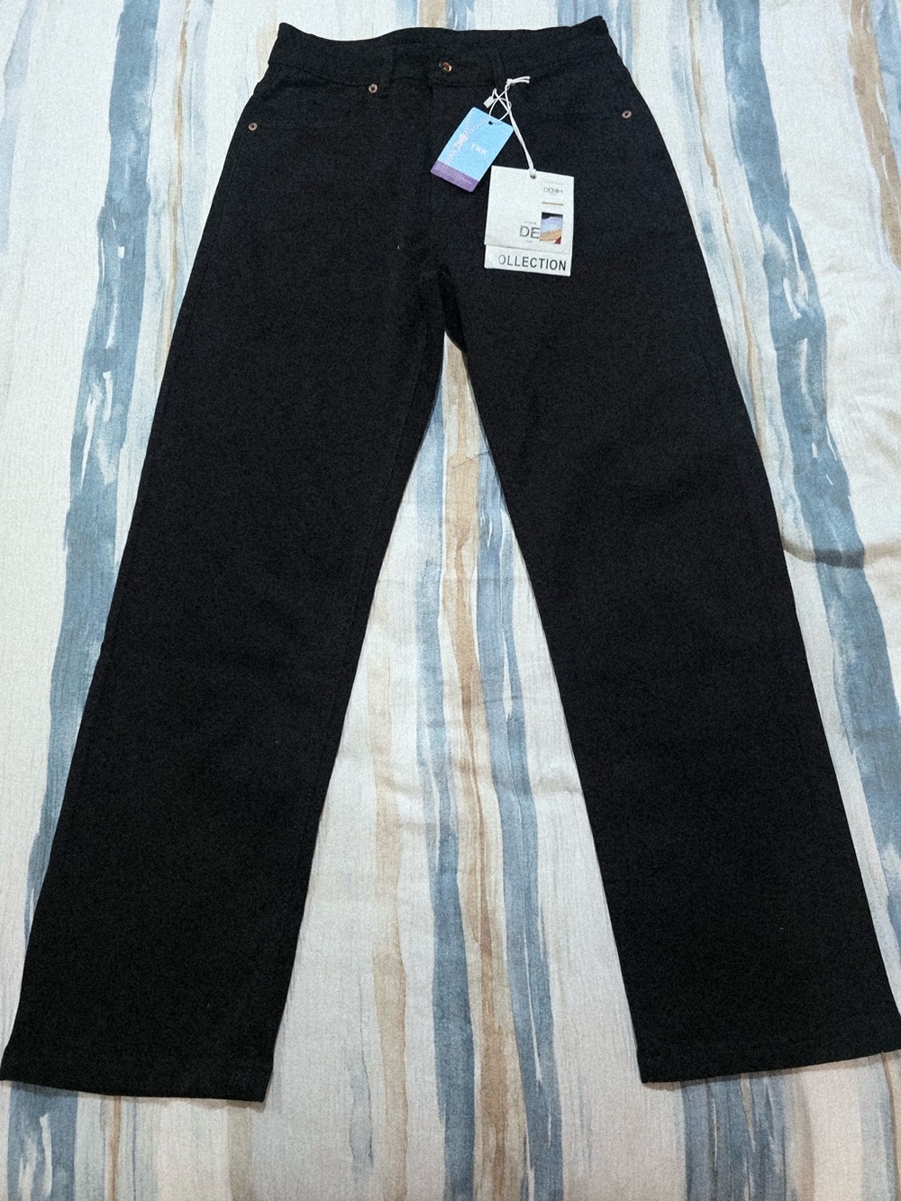 NWT A-Z Official Denim-Effect Luxury Joggers - 2026 Import